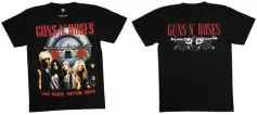 GUNS N ROSES TDM 0581 HOT ROCK T- SHIRTS