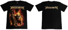 MEGADEATH TDM 1166 HOT ROCK T- SHIRTS