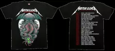 METALLICA TDM 1853 HOT ROCK T- SHIRTS