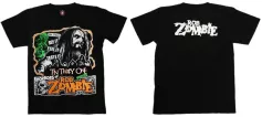 ROB ZOMBIE TDM 0890 HOT ROCK T- SHIRTS