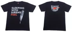 SLEEPING WITH SIRENS TDM 1422 HOT ROCK T- SHIRTS