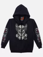 H-184-Gw169-F (Hoody with ZIP, Rock Eagle)