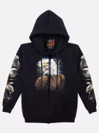 H-189-4536-F (Hoody with ZIP, Rock Eagle)