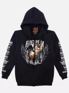 H-201-Gw-253-F (Hoody with ZIP, Rock Eagle)