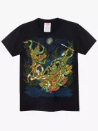 TH.3-008 (Thai Arts, Rock Eagle)  T-shirt