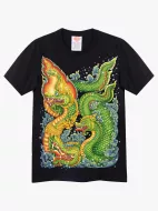 TH.4-007 (Thai Arts, Rock Eagle)  T-shirt