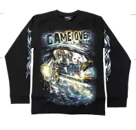 Rock Chang longsleeve LS GR №700 лонгслив,собаки,животные