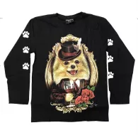 Rock Chang longsleeve LS GR №731 Лонгслив,собака,животные