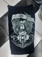 Rock Eagle Shorts 4439 Live to ride (шорты,орёл,байк)