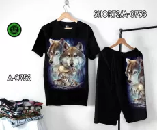 Shorts-A- 0753, A-0753, Caballo (t-shirt and shorts)