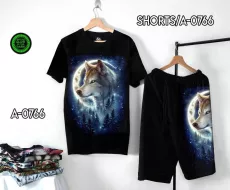 Shorts-A- 0766, A-0766, Caballo (t-shirt and shorts)