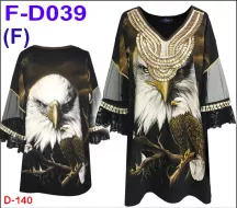 Rock Eagle dress F-D 039 (F) D- 140 (Платье, туника,животные)