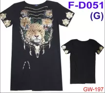 Rock Eagle dress F-D 051 (G) GW-197 (Платье, туника,животные)