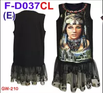 Rock Eagle dress F-D 037 (CL) (E) GW - 210 (Платье, туника,индейцы)