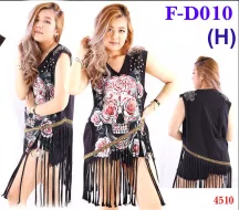 Rock Eagle dress F-D 010 (H) 4510 (Платье, туника,черепа)