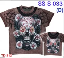 Rock Eagle dress SS-S- 033 (D) TD-312 (Платье, туника,черепа)