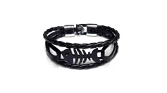 БР 029 (БРАСЛЕТ,35 tb, КОЖ,Wanchai )