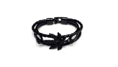 БР 036 (БРАСЛЕТ,35 tb, КОЖ,Wanchai )