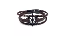 БР 040 (БРАСЛЕТ,35 tb, КОЖ,Wanchai )