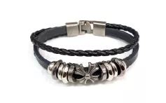 БР 075 (БРАСЛЕТ,35 tb, КОЖ,Wanchai )