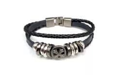 БР 077 (БРАСЛЕТ,35 tb, КОЖ,Wanchai )