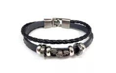 БР 079 (БРАСЛЕТ,35 tb, КОЖ,Wanchai )
