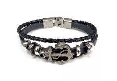 БР 089 (БРАСЛЕТ,35 tb, КОЖ,Wanchai )