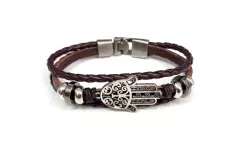 БР 092 (БРАСЛЕТ,35 tb, КОЖ,Wanchai )