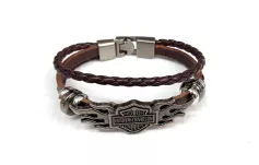 БР 105 (БРАСЛЕТ,35 tb, КОЖ,Wanchai )