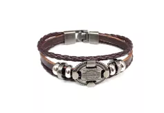 БР 107 (БРАСЛЕТ,35 tb, КОЖ,Wanchai )