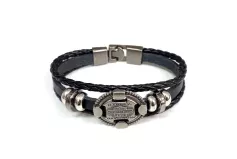 БР 108 (БРАСЛЕТ, 35 tb, КОЖ,Wanchai )
