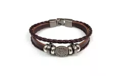 БР 117 (БРАСЛЕТ, 35 tb, КОЖ,Wanchai )