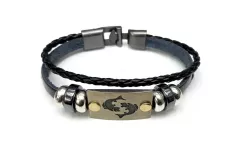 БР 142 (БРАСЛЕТ, 35 tb, КОЖ,Wanchai )