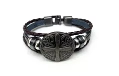 БР 146 (БРАСЛЕТ, 35 tb, КОЖ,Wanchai )