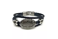 БР 164 (БРАСЛЕТ, 35 tb, КОЖ,Wanchai )