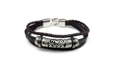 БР 166 (БРАСЛЕТ, 35 tb, КОЖ,Wanchai )