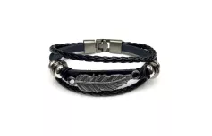 БР 175 (БРАСЛЕТ, 35 tb, КОЖ,Wanchai )