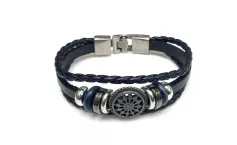 БР 183 (БРАСЛЕТ, 35 tb, КОЖ,Wanchai )