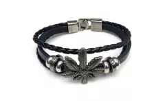 БР 184 (БРАСЛЕТ, 35 tb, КОЖ,Wanchai )