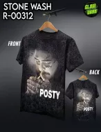 CABALLO STONE WASH R-00312 POST MALONE (t-shirt) Группы