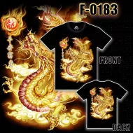 CABALLO F- 0183 (t-shirt) Дракон