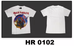 IRON MAIDEN HR-0102 HOT ROCK T- SHIRTS