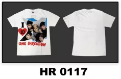 ONE DIRECTION HR-0117 HOT ROCK T- SHIRTS