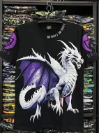 DRAGON WHITE (DDD - T-shirts)