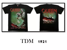 QUEEN TDM 1921 HOT ROCK T- SHIRTS