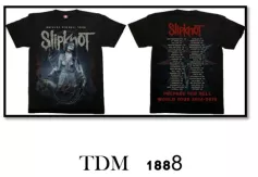 SLIPKNOT TDM 1888 HOT ROCK T- SHIRTS