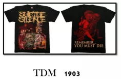 SUICIDE SILENCE TDM 1903 HOT ROCK T- SHIRTS