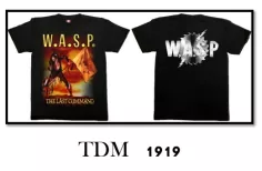 WASP TDM 1919 HOT ROCK T- SHIRTS