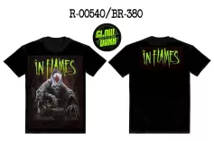 R - 00540 - BR - 380 IN FLAMES T-shirts,ROCK&TEES, Caballo