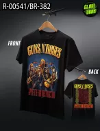 R - 00541 - BR - 382 GUNS N ROSES  T-shirts,ROCK&TEES, Caballo